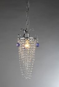 Pot Crystal 2-Light Chandelier