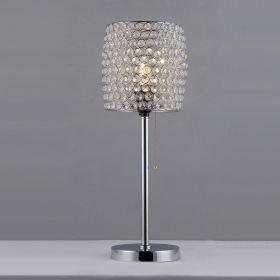 Cleopatra Purple Crystal Table Lamp