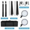 Photography LED Lamp Bead Softbox Lighting Kit Two Color Continuous Light Soft Box 45W System Accessories For Photo Studio Video