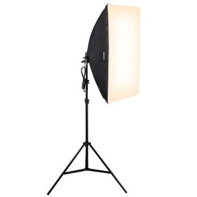 VEVOR Softbox Lighting Kit 20 in x 28 in 45W 3000-6500K LED Bulbs for Shooting