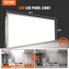 VEVOR 2 Pack 2x4 FT LED Flat Panel Light, 6000LM 50W, Surface Mount LED Drop Ceiling Light Fixture with Adjustable Color Temperature 3500K/4000K/5000K