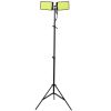 LED Work Light with Stand, 11200 Lumen Dual-Head Tripod Lights Construction, Outdoor Construction Light Stand Portable stand work light with Remote