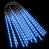 Meteor Lights 20 pcs 1 ft Blue 480 LEDs Indoor Outdoor