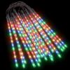 Meteor Lights 20 pcs 1 ft Colorful 480 LEDs Indoor Outdoor