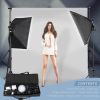 2 Color Free Adjustable LED Softbox Lighting Kit 45W Continuous Light Box With 2M Tripiod For Photo Studio Video