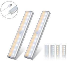 Let There Be Light 20 Motion LED Lights Rechargeable Battery (Color: 4 - PACK)