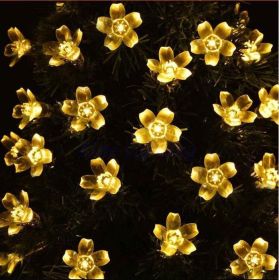 Solar Cherry Blossom Lights All Weatherproof (Light color: MULTI COLOR)